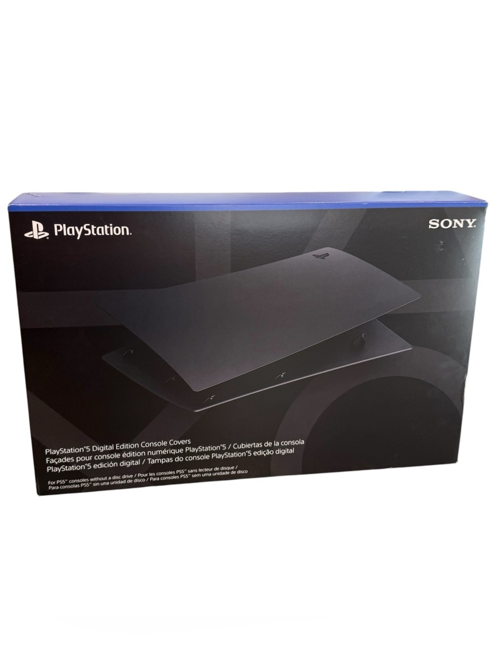 Sony PlayStation 5 digital edition console covers/plates midnight black New